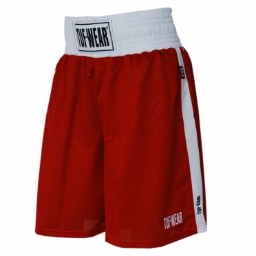 Tufwear (kick) boks short rood